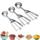 thumbnail image 1 of Juego de cucharas para helado OTEHETOT de acero inoxidable, 3 unidades, 1 of 8