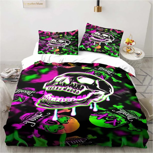 v1718 Bed Sheets Gaming Duvet Cover Set Game Room Decor Boys boys Teen Video Game Duvet Cover Single Bedding Set Let's Play Quilt Cover Bed Set 3-Piece Bedding Set (1 Duvet Cover + 2 Pillow Shams) Bed