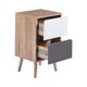 thumbnail image 3 of Velador Margot - Diseño Nórdico Minimalista, 2 Cajones, 3 of 5