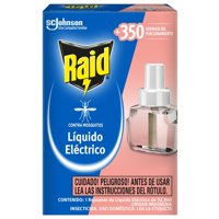 Insecticida Eléctrico Repuesto Contra Mosquitos 32.9 Ml Raid