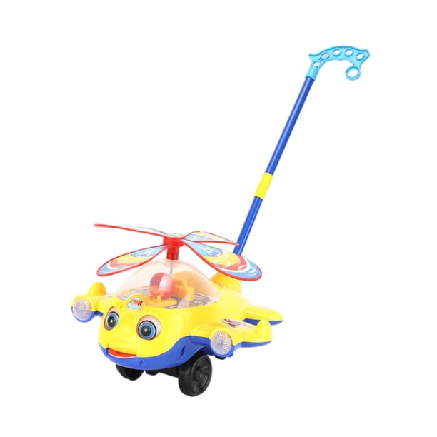 Juguete Para Caminar Y Empujar, Resistente, Para Niños Y Niñas De 1 A 3 Años, Color Amarillo