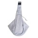 thumbnail image 3 of Pet Sling Carrier Perro Gato Bolsa De Transporte De Hombro Ajustable Gris Claro, 3 of 5