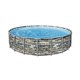 thumbnail image 2 of Piscina Power Steel Piedra 6.10m x 1.32m Pool Set, 2 of 5