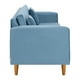 thumbnail image 3 of Sofa New Retro 3c Felpa 04 Azul Petroleo, 3 of 6