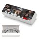 thumbnail image 5 of Scream Estuche Rígido para Gafas de Cuero PU Protector con Forro de Felpa Premium Suave para Hombres y Mujeres, 5 of 6