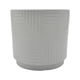 thumbnail image 2 of Macetero Maceta De Ceramica Blanco Con Linea Cuadrada S blanco, 2 of 8