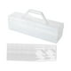 thumbnail image 2 of Estuche Para Guardar Joyas Con Asa Soporte Transparente Para Cosméticos Ligero, 2 of 5