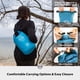 thumbnail image 5 of Mochila STOVER, bolsa impermeable, impermeable, 5 litros, azul ligero, 5 of 8