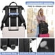 thumbnail image 3 of Mochila FOCDOD para portátil, impermeable, de nailon de 15.6 pulgadas, para mujer, 3 of 9
