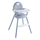 thumbnail image 1 of Silla comer portátil plegable bebé color gris, 1 of 3