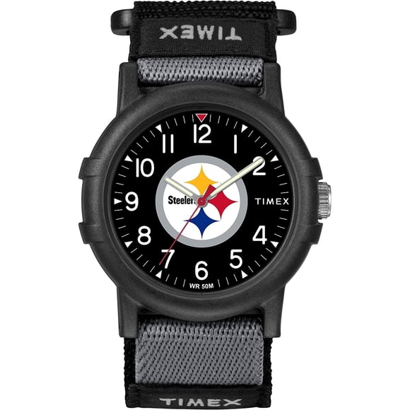 Mira a Timex TWZFSTEYA NFL reclutar a los Pittsburgh Steelers