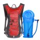 thumbnail image 1 of Mochila de hidratación Unigear con bolsa de agua de 2 litros, color rojo, 1 of 7