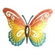 thumbnail image 3 of Decoraciones De Pared De Mariposas, Esculturas De Pared, Figuritas Para Jardín, Decoración Del Hogar, Naranja, Amarillo, Azul, 3 of 5