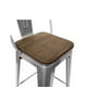 thumbnail image 3 of Pack 4 Pisos Tolix 77 Cm Plata Mate Asiento Madera, Bar, 3 of 3