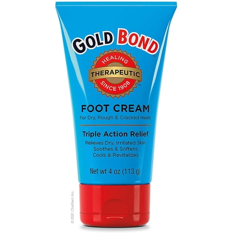 Gold Bond Foot Cream Triple Action 4 Oz (Paquete De 3)