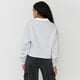 thumbnail image 2 of Polerón Mujer Cuello Polo Gris Melange Corona, 2 of 5