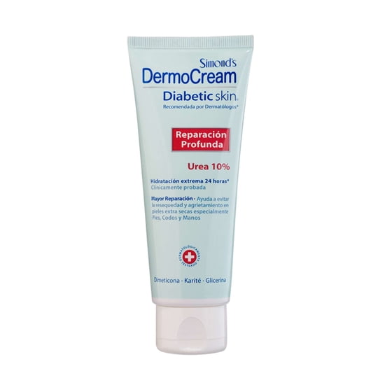 Crema Manos, Pies, Codos Simond’s Dermocream Dermocream Diabetic Skin Reparacion Profunda Urea 10%