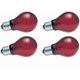 thumbnail image 1 of Bombillas para reptiles Zoo Med Nightlight Red 40W, paquete de 4, 1 of 1