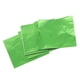 thumbnail image 1 of Paquete de envoltorios de lámina de 100 piezas para dulces de chocolate, chocolate, paleta, arte, verde, 1 of 3