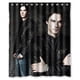 thumbnail image 1 of Cortina de ducha Ian Somerhalder, juego de cortinas de baño con ganchos, tamaño 60 x 72 pulgadas, 1 of 3