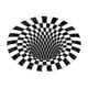 thumbnail image 1 of Alfombra de Ilusión Óptica 3D Vórtice Alfombra de Ilusiones Ópticas Alfombra de Área 100cm (Alfombra Óptica), 1 of 3