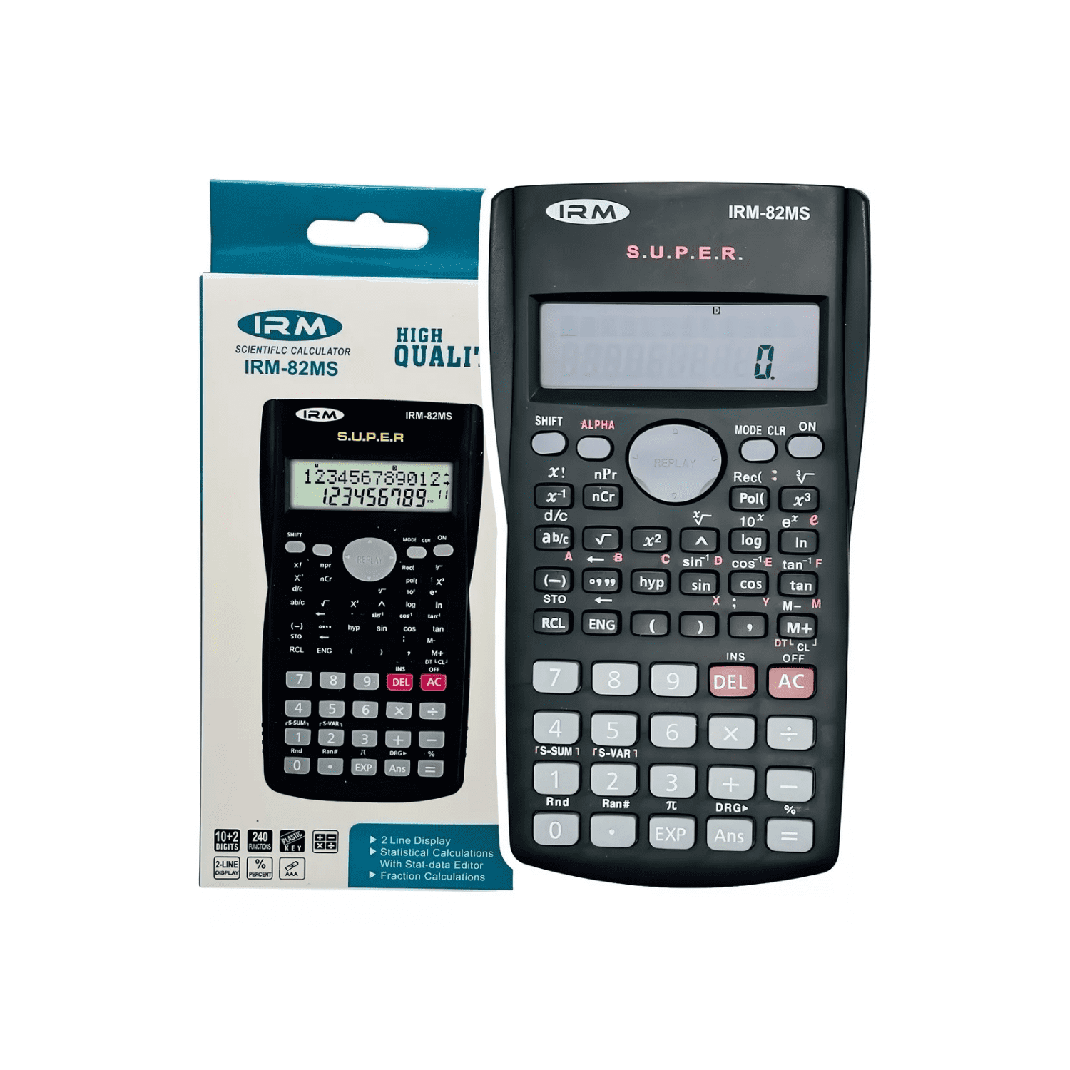 Importclick - Calculadora Científica Electrónica Portátil 240 Funciones