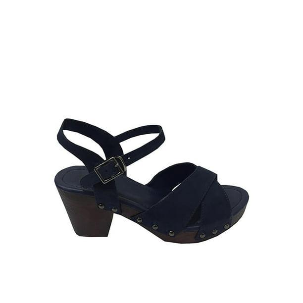 Sandalia Gamuza Ecológica ZAW32 Navy
