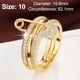 thumbnail image 4 of Anillo creativo de tres colores, anillo desmontable, personalidad femenina, microincrustaciones, anillo de pin de circonita AAA, 4 of 5