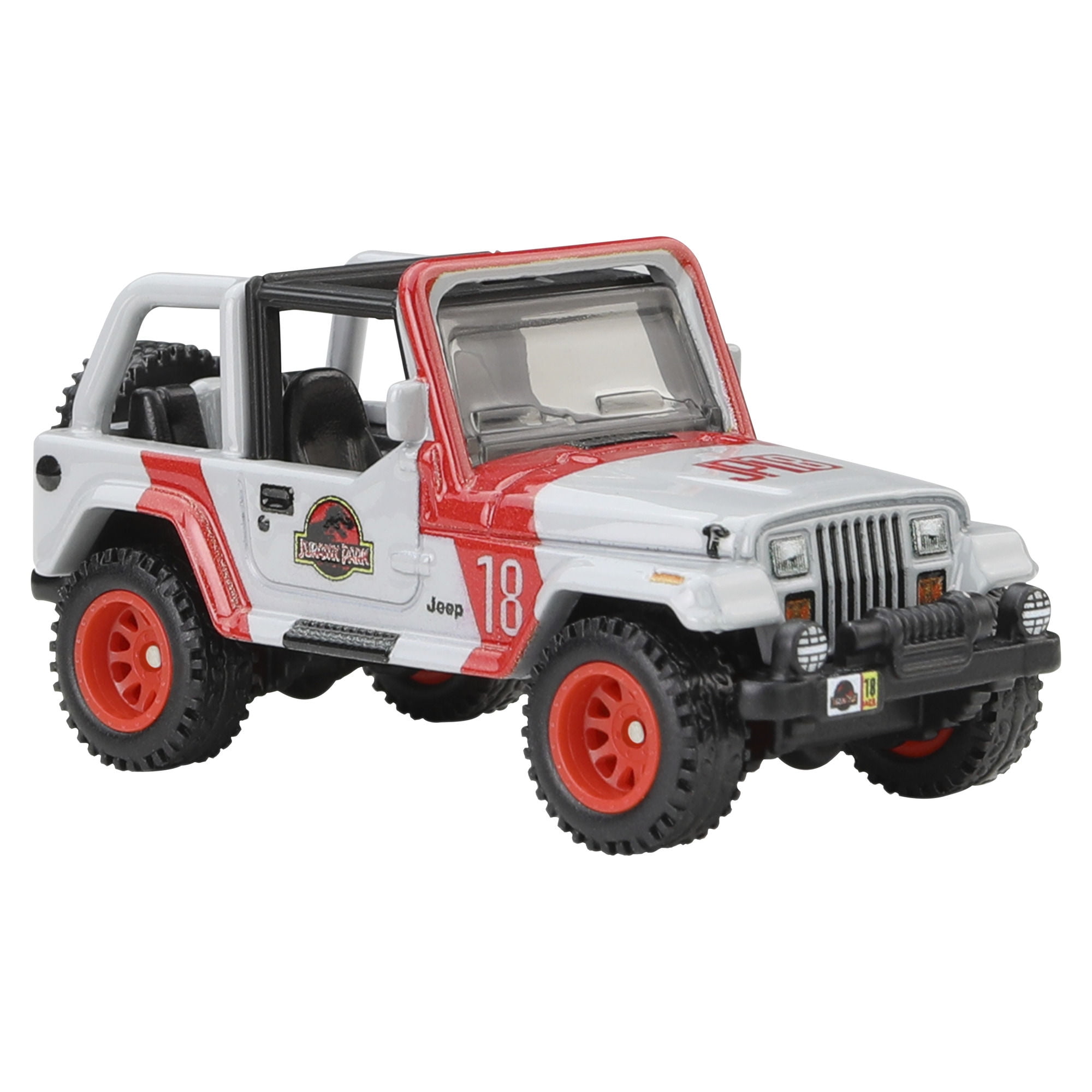 Hot Wheels - Vehículo Jeep Jurassic