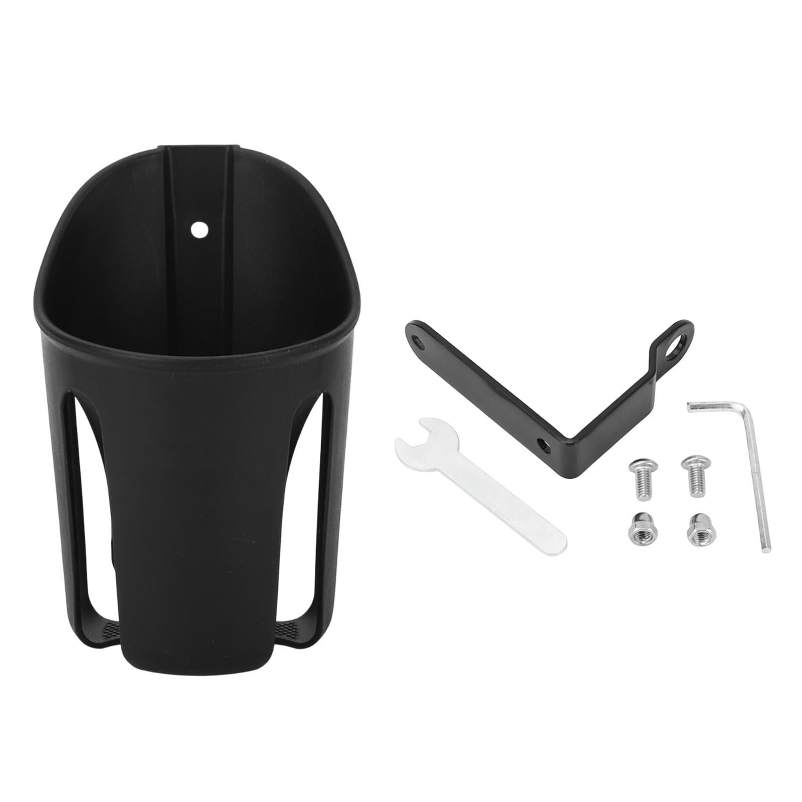 Magideal - Retrovisor Soporte Para Bebidas Montado En Espejo Soporte Para La Taza De Scooter Segura Soporte Para El Soporte De Bebida De Motocicleta Universal So Soporte De Montaje Corto