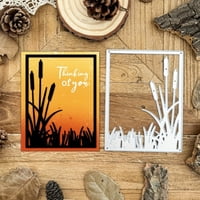 Troquel De Corte De Metal Lapoo Para Álbumes De Recortes Square Tussock