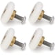 thumbnail image 5 of Paquete de 4 rodillos de repuesto para mampara de ducha corrediza con tornillos M4 de 19 mm de diámetro., 5 of 5