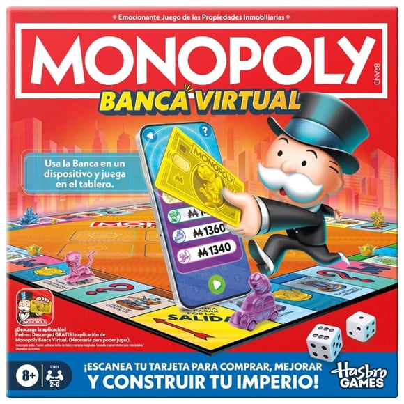 Juego de Mesa Hasbro Games Monopoly Banco Virtual