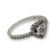 thumbnail image 1 of Anillo Plata 925 Corazon Amor Zirconia Compromiso Solitario, 1 of 3
