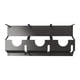 thumbnail image 1 of Portor de la amoladora de ángulo, soporte de herramientas eléctricas, estante de almacenamiento, 3 compartimentos, negro, organizador, metal, estante, 1 of 5