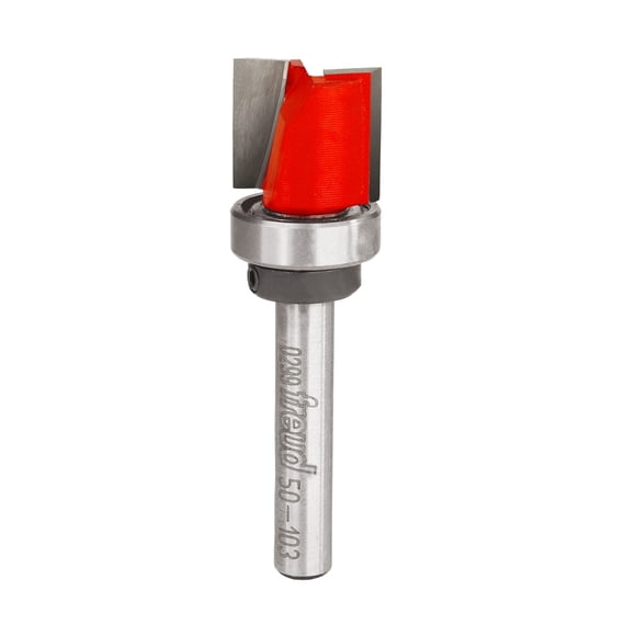 Broca Router Bit Freud 50-103 con rodamiento superior, borde empotrado 5/8