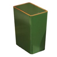 Bothyi - Bote De Basura Con Tapas, Papelera De Cocina De Diseño Simple Para El Hogar, Inodoro, 15 L, Verde
