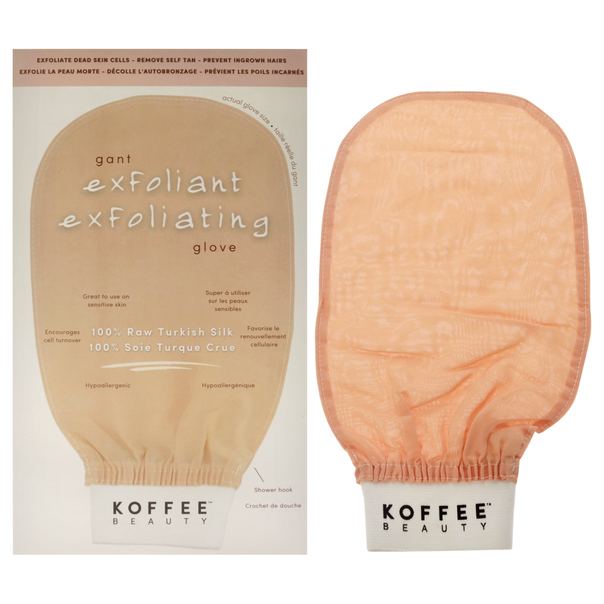 Koffee Beauty - Guante Exfoliante De Seda Turca