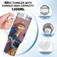 thumbnail image 5 of Vaso Térmico de Acero Inoxidable Desmarcar El Planeta Del Tesoro 1180 ml, 5 of 6