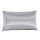 thumbnail image 5 of Funda de almohada de satén de seda sintética 50 * 76 cm gris, 5 of 5