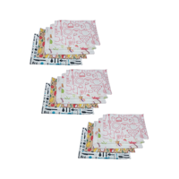 Genérico - Pack 15 Paños De Cocina Microfibra 37X50| Ultra Absorbentes Y Sin Pelusa