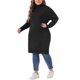 thumbnail image 4 of Vestidos de Suéter Mini Cálidos con Cuello Alto y Manga Larga para Mujer de Talla Grande de Agnes Orinda 1X Negro, 4 of 6