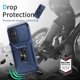 thumbnail image 5 of Funda Armada para Samsung Galaxy A54 5G con Tapa Deslizante y Soporte Magnético Giratorio Azul, 5 of 5