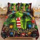 thumbnail image 2 of 3 Piece Bedding SetMerry Christmas GrinchComforter Set for Kids Boys Teen Tween 3D Lightweight Microfiber Bedding Sets, 2 of 5