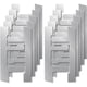 thumbnail image 1 of Suporte de caja de interruptor de 20 paquetes Caja eléctrica F clips Correas de montaje de la caja Grip-Lock Correas de la caja de interruptor de trabajo antiguo y soporte para uso con cajas, 1 of 3
