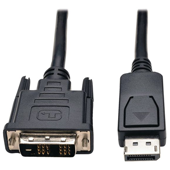 Adaptador de cable Tripp Lite DisplayPort a DVI-D de enlace único de 3 m