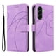 thumbnail image 2 of Funda tipo cartera con tapa para Samsung Galaxy A57 5G con tarjetero, soporte y cubierta magnética Morado, 2 of 5