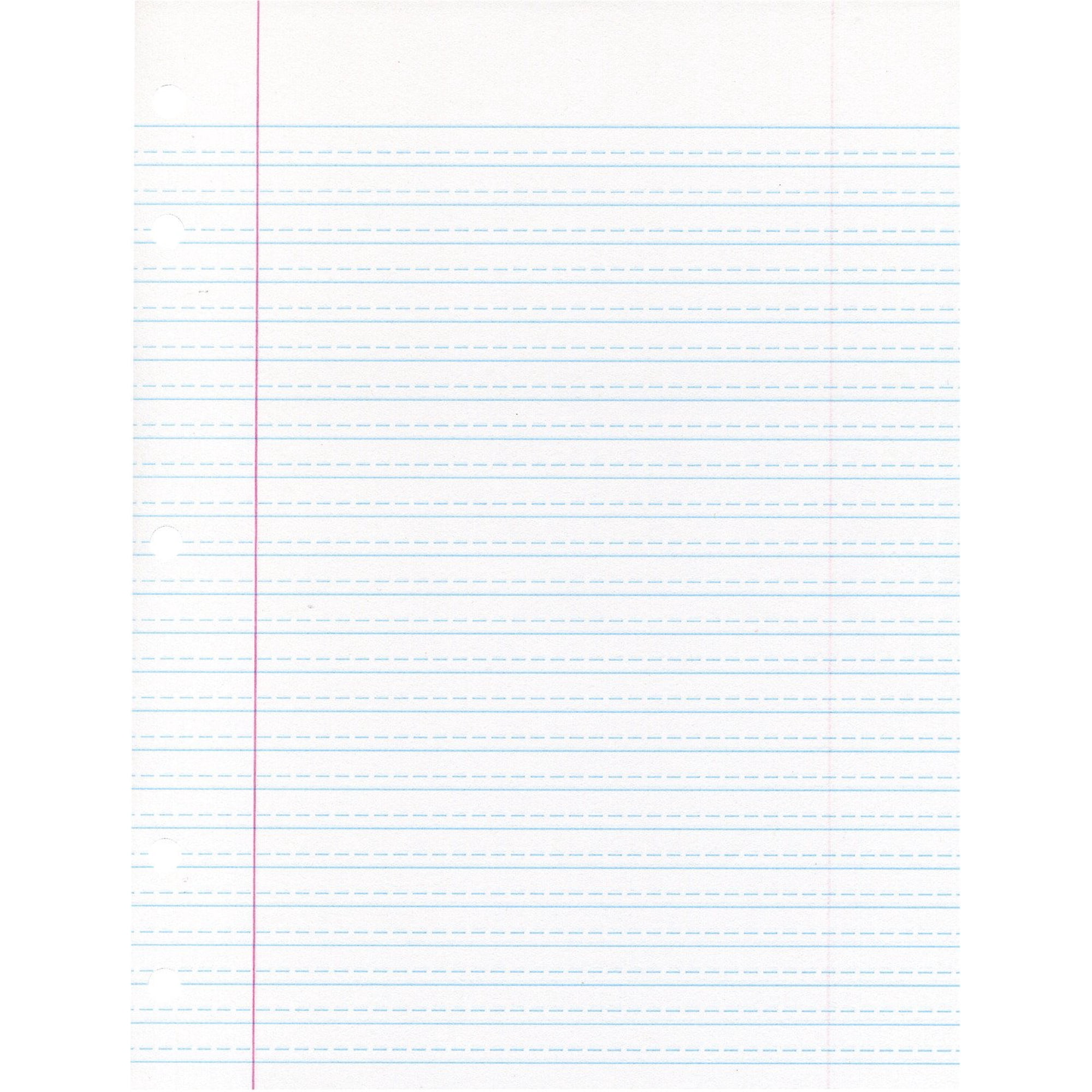 Pacon - Cuaderno Paper School Smart Cursive Rayado, 10.5 X 8 Pulgadas, 500 Hojas