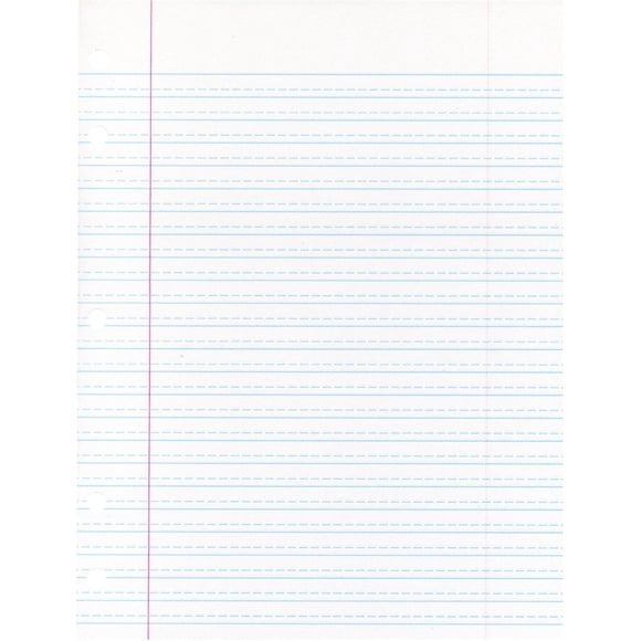 Cuaderno Paper School Smart Cursive Rayado, 10.5 x 8 pulgadas, 500 hojas