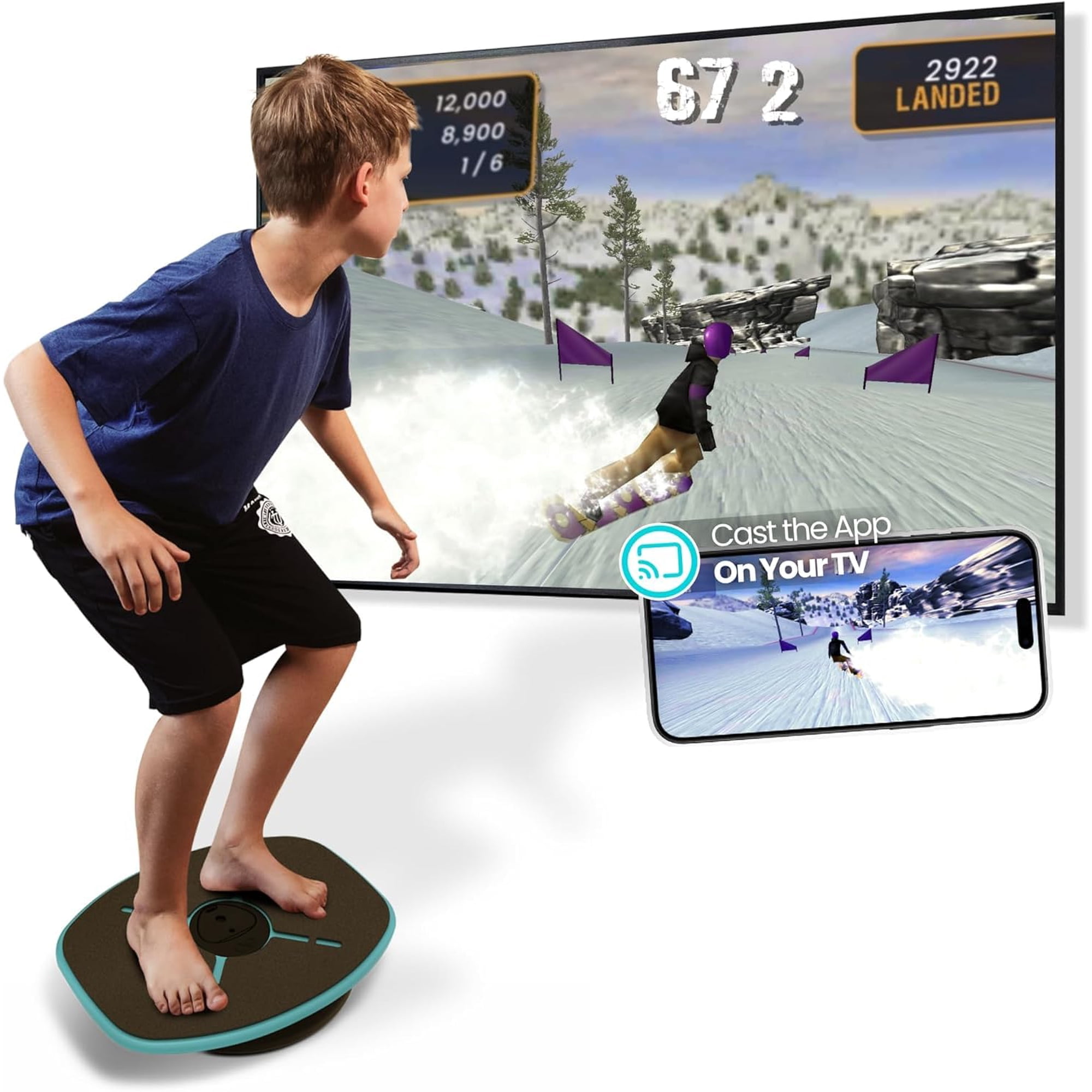 Tabla De Equilibrio Gocube Gobalance Play & Sport Con Bluetooth